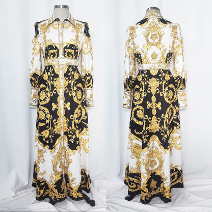 Women's Printed Swung Dress