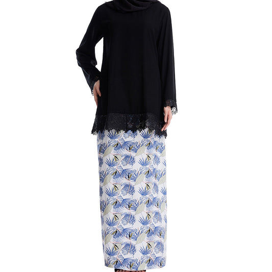 Women's Midi Tops and Skirts Two-piece Suit