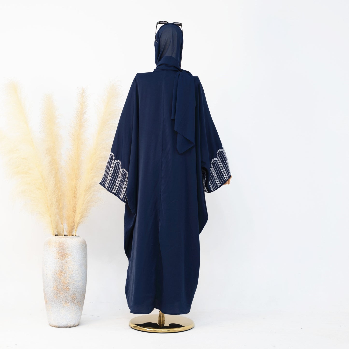 Elegant Beaded Cardigan Robe