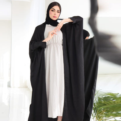Women's Solid Color Cardigan Robe