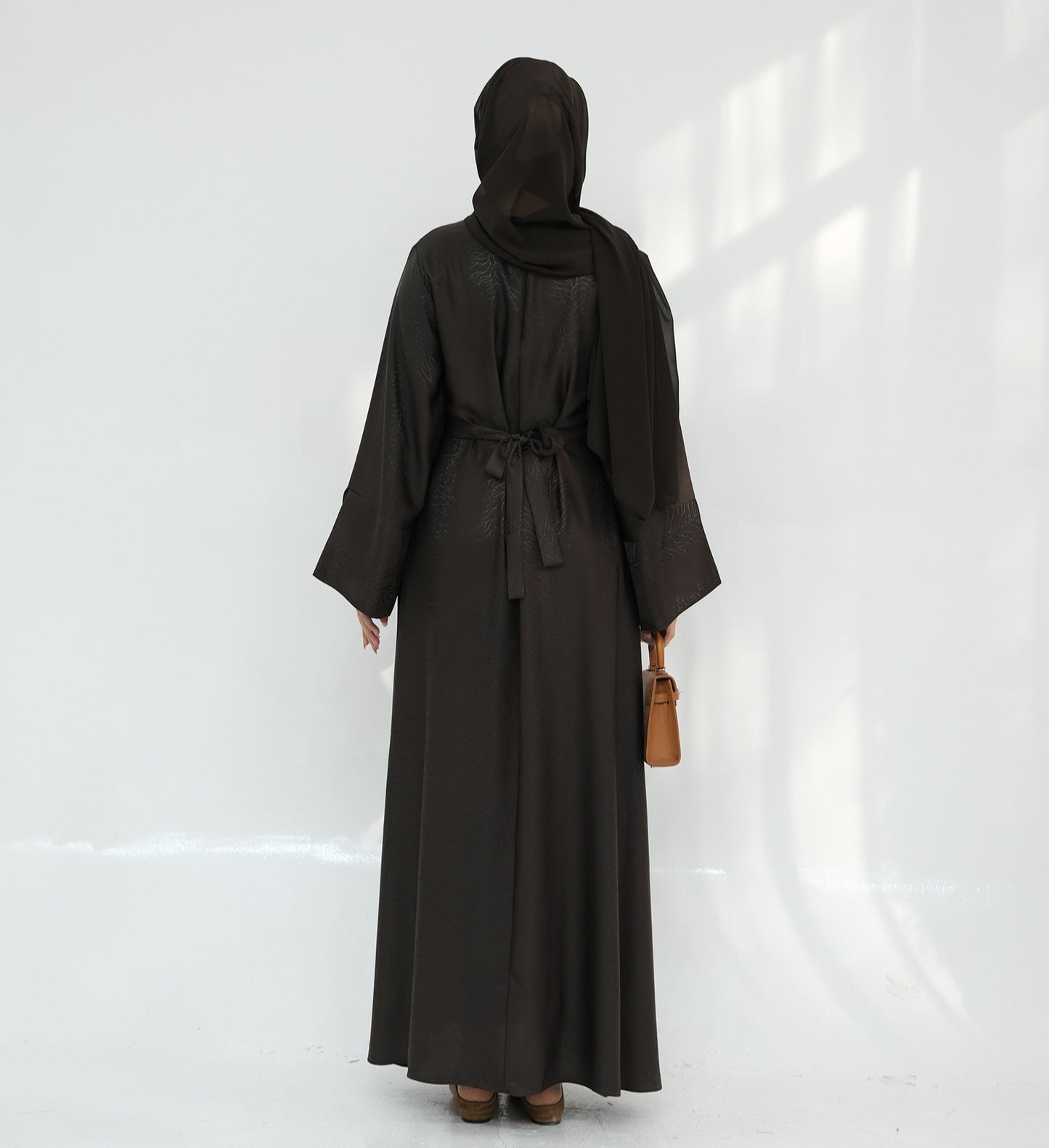 Stylish Jacquard Bow Dress