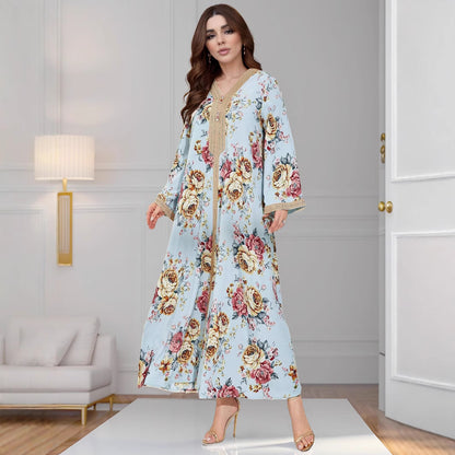 Women's Loose Casual Print Dress