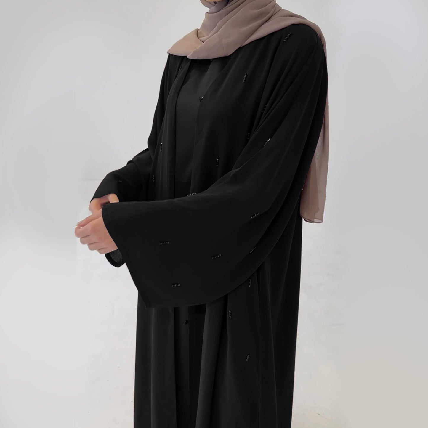 Heavy Handmade Beaded Cardigan Robe