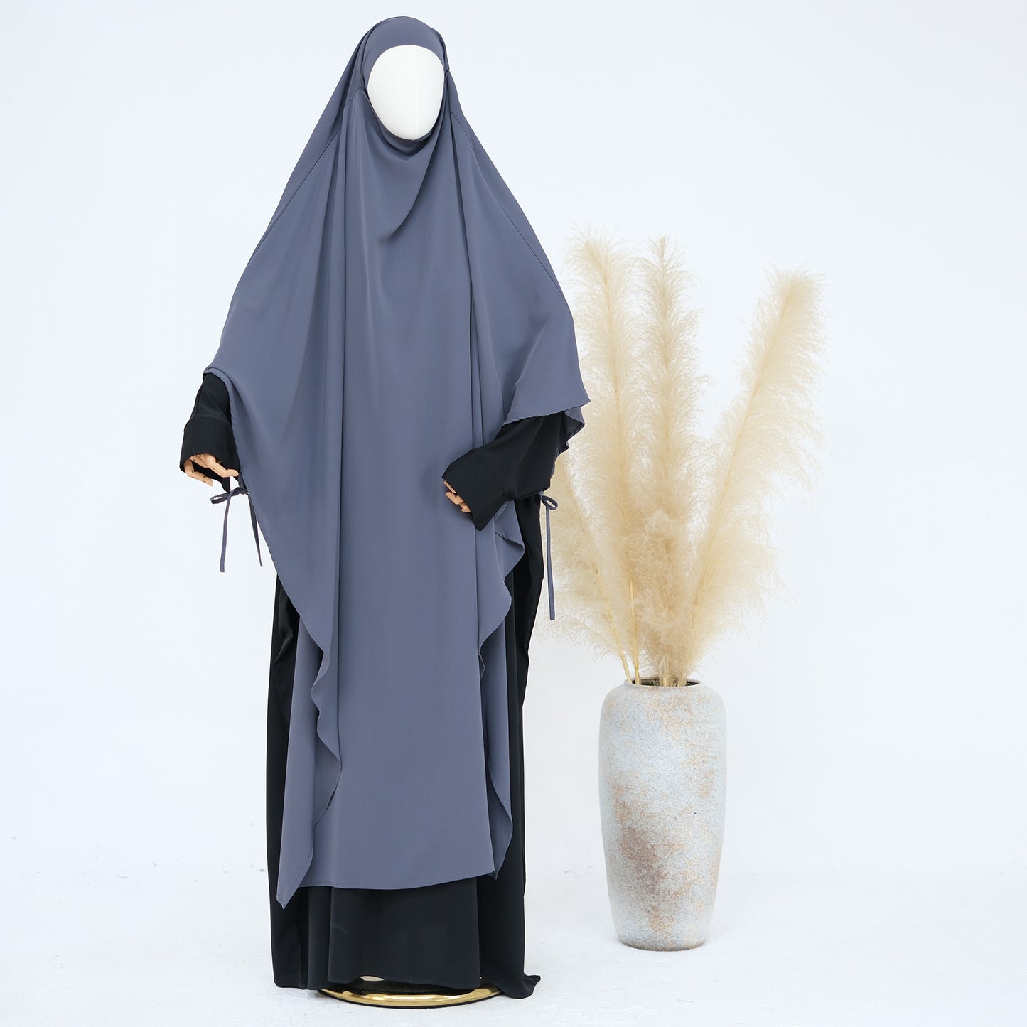 Women's Solid Color Nida Swing Hijab