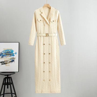 Women's Patchwork Waist Fitting Dress