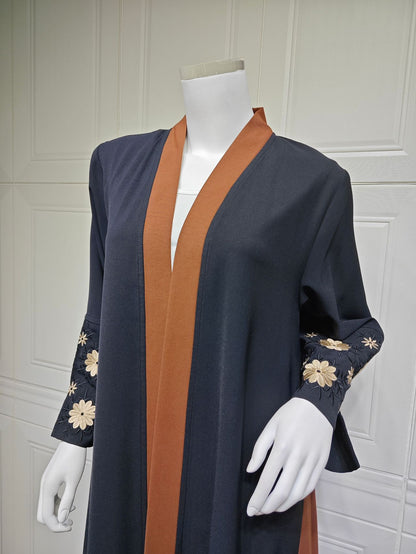 Women's Embroidered Long Coat