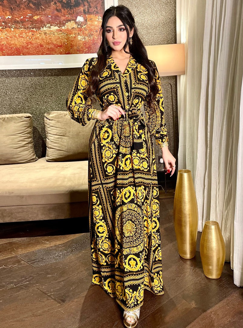 Women's Shirts and Long-sleeved Oversized Dress