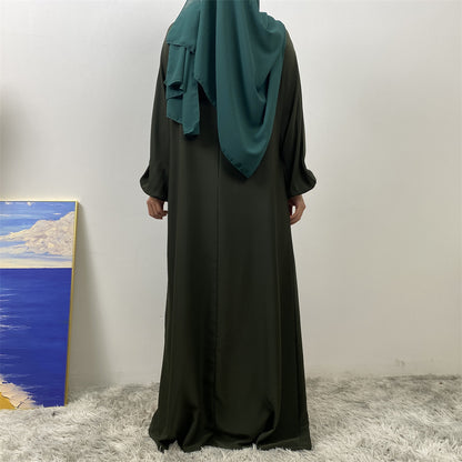Women's Nursing Long Sleeve Slim Fit Dress