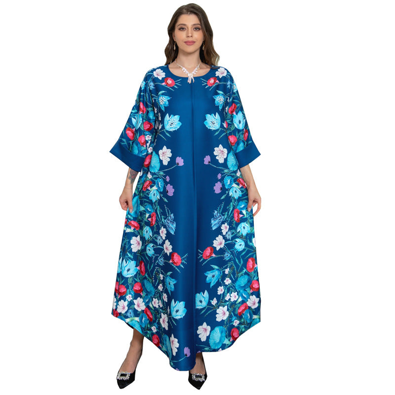 Women's Printed Arabian Dresses
