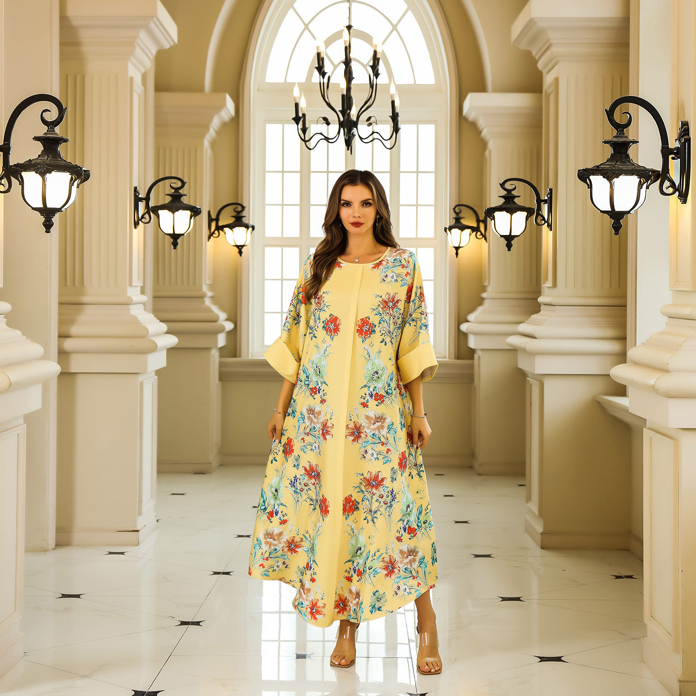 Women's Printed Floral Party Dress
