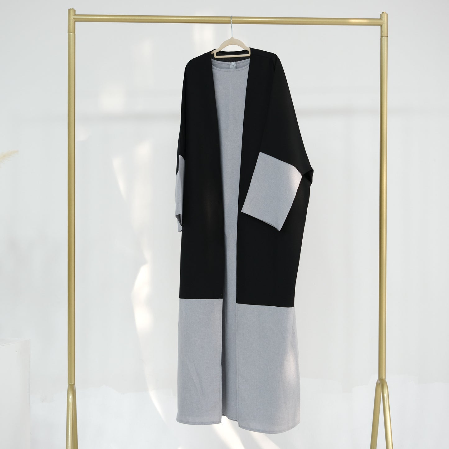 Long-Sleeved Robe Two-Piece Set