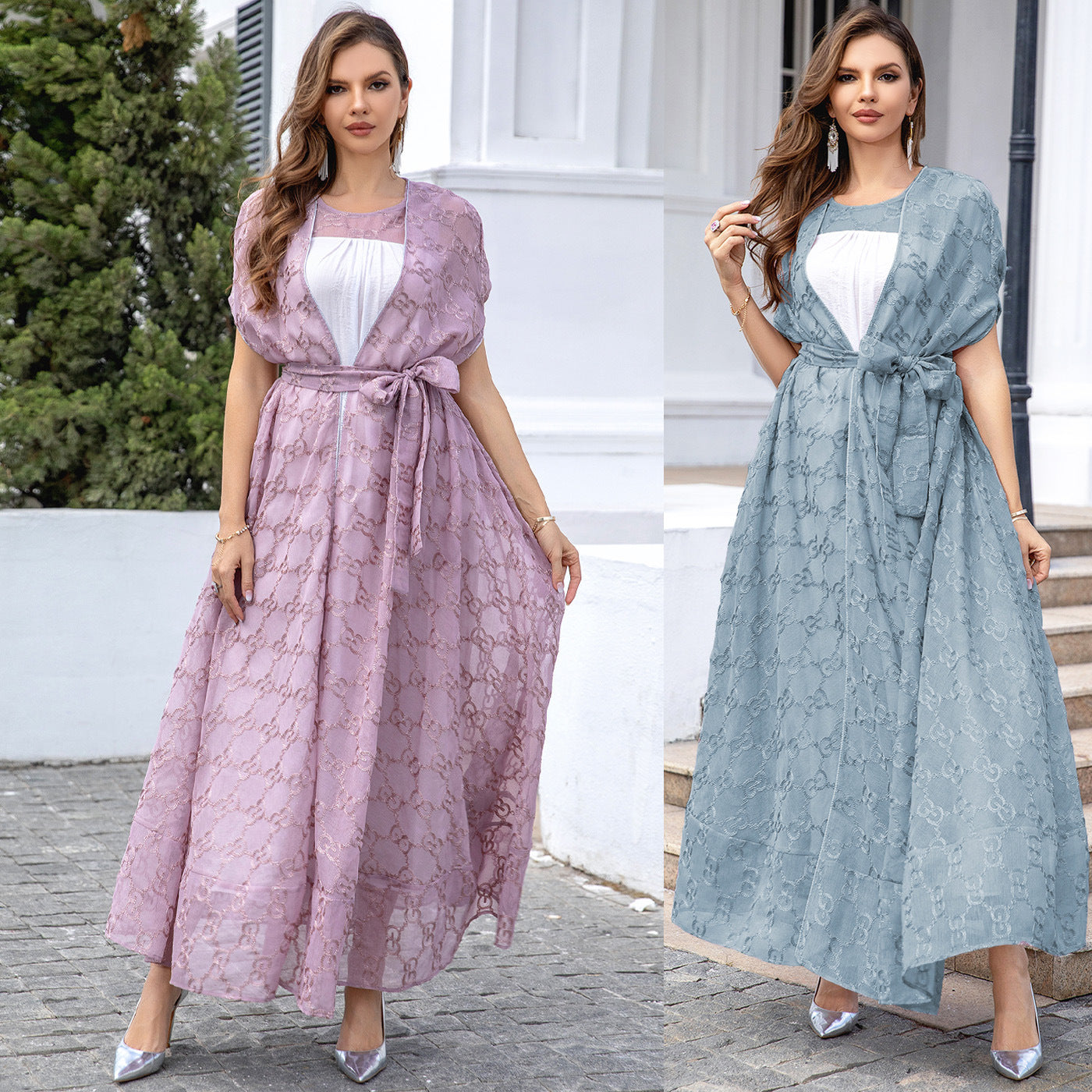Women's Evening Dress Two-piece Sets