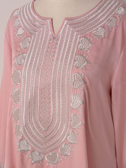 Women's Embroidered Robes Dresses