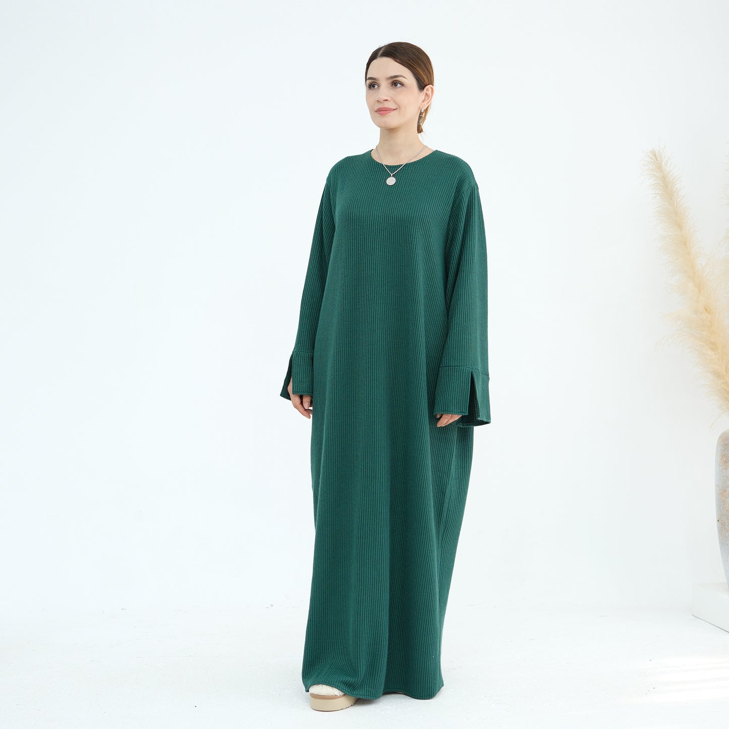 Thickened Knitted Sweater Dress