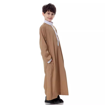 Middle Eastern Teen Boy Robe
