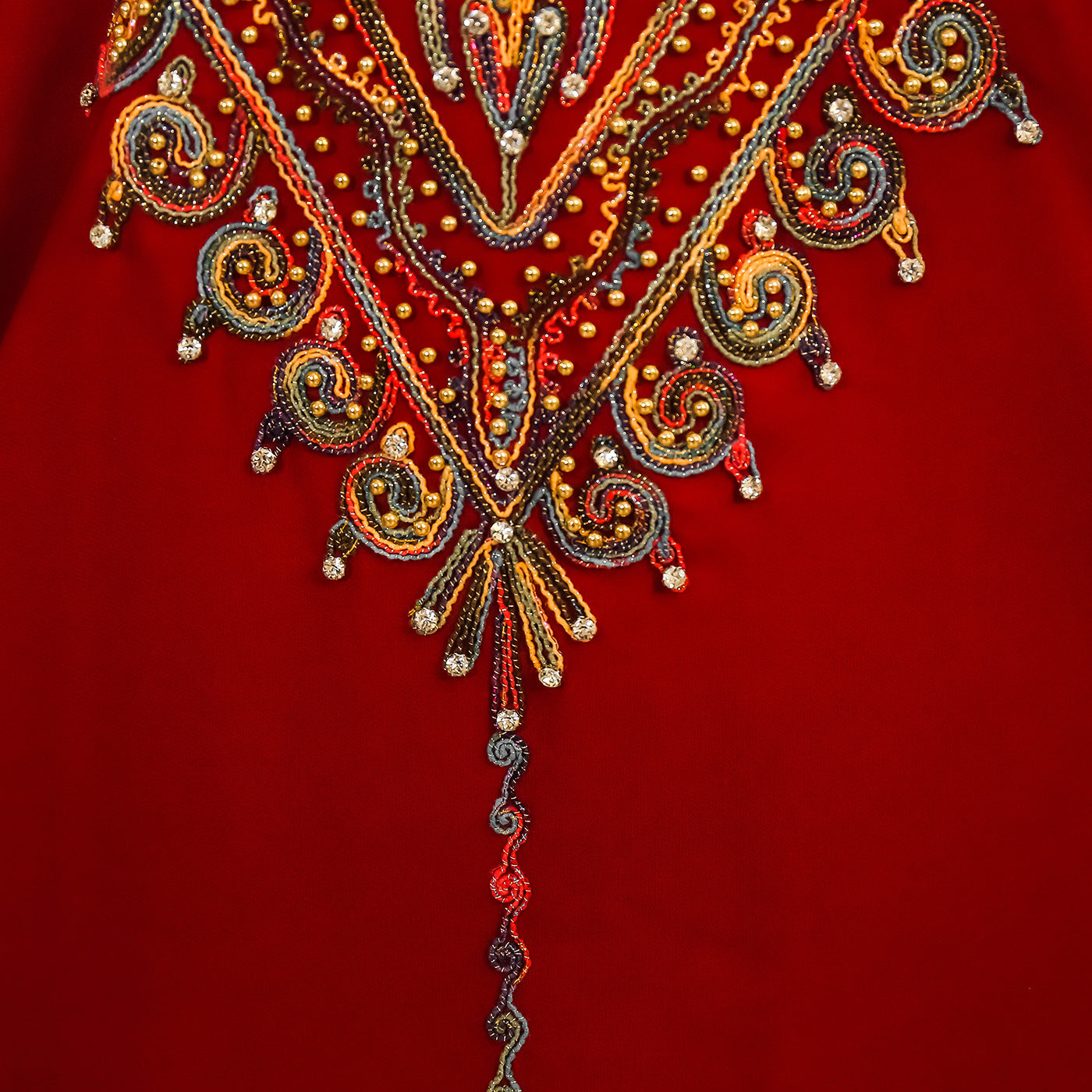 Women's Rope Embroidered Party Dress