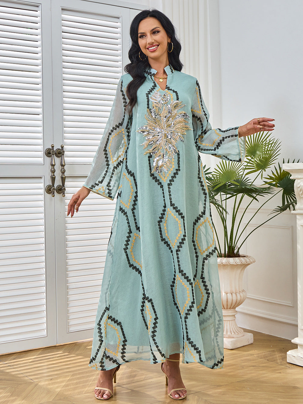 Women's Sequined Party Dress