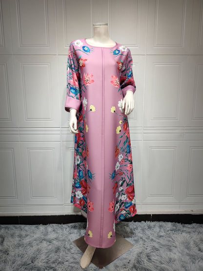 Women's Printed Arabian Dresses