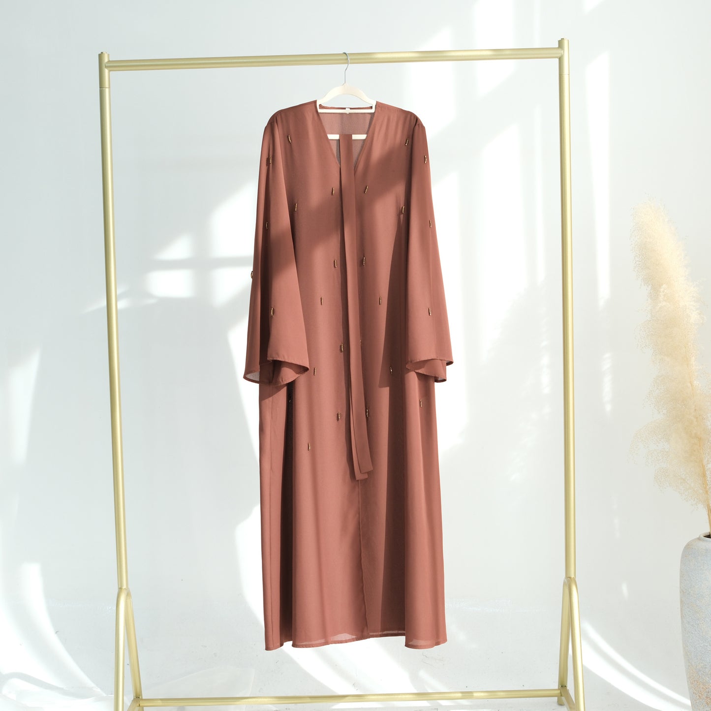 Heavy Handmade Beaded Cardigan Robe