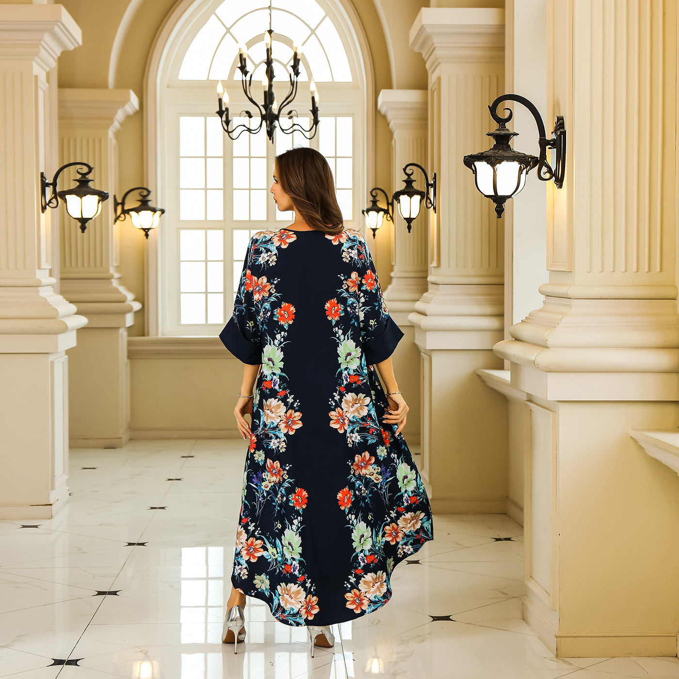 Women's Printed Floral Party Dress