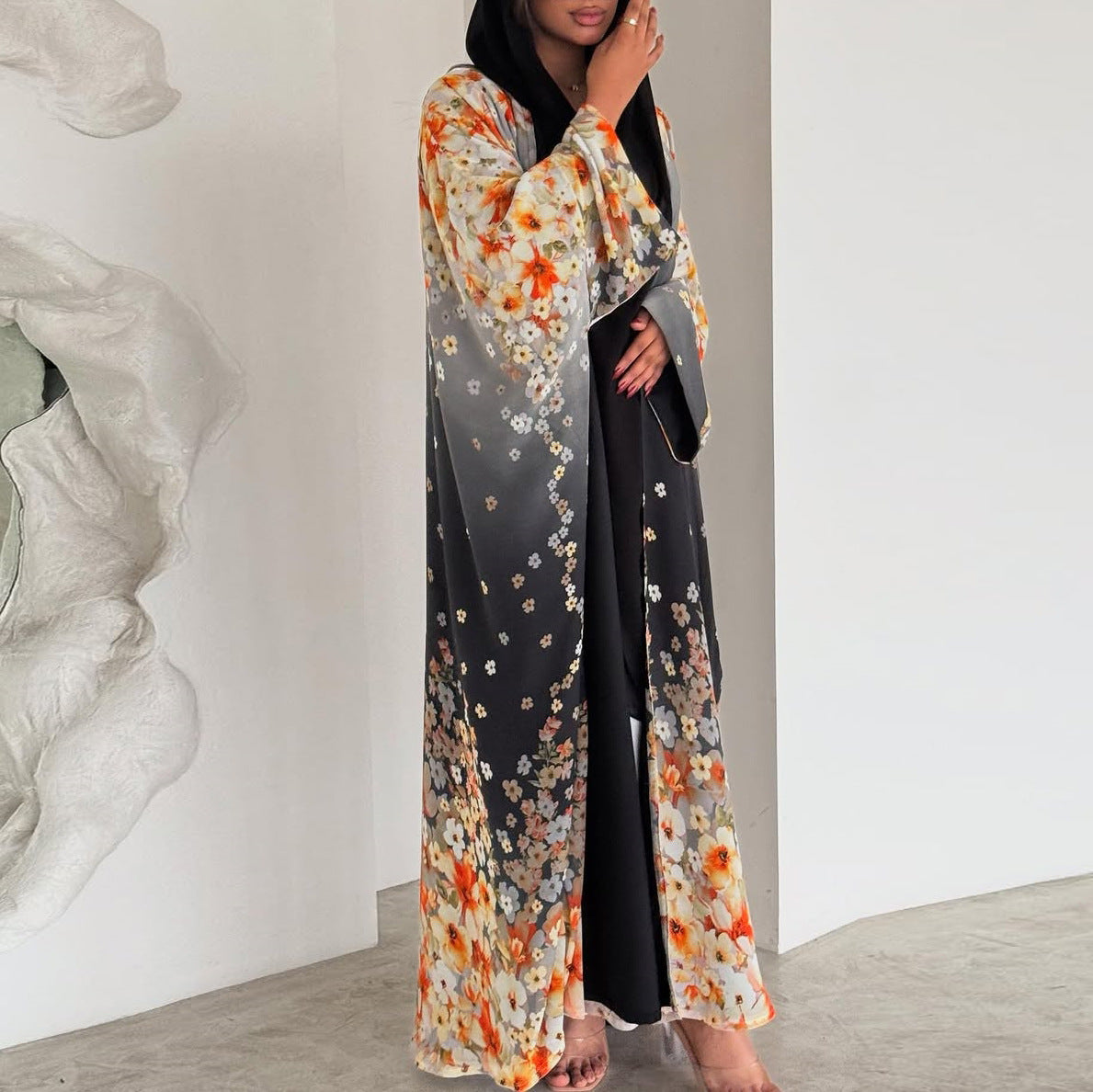 Women's Printed Casual Robe