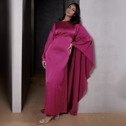 Women's Party High-density Stretch Satin Dress