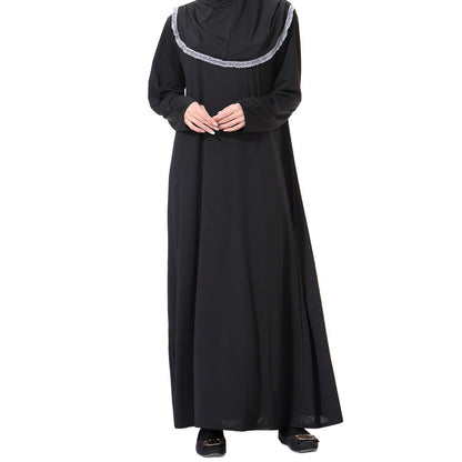 Women's Long-sleeved Hooded Gown Dress