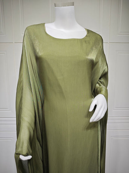 Round Neck Long Sleeve Dress