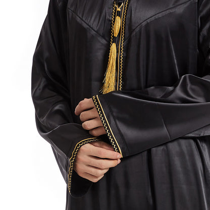 Men's Satin Thobe Thawb