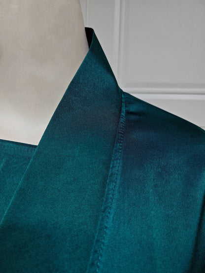 Plain Solid Color Dress Two-piece Sets