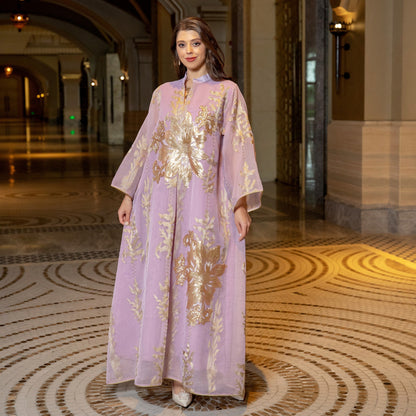 Women's Abaya Fashion Bead Dress