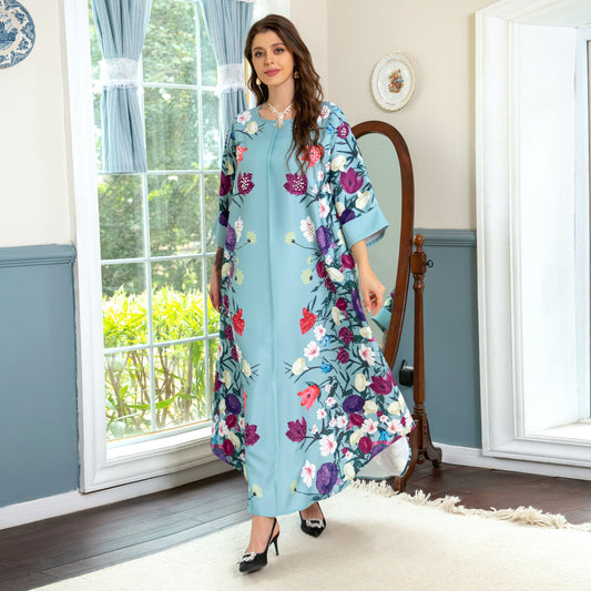 Women's Printed Arabian Dresses