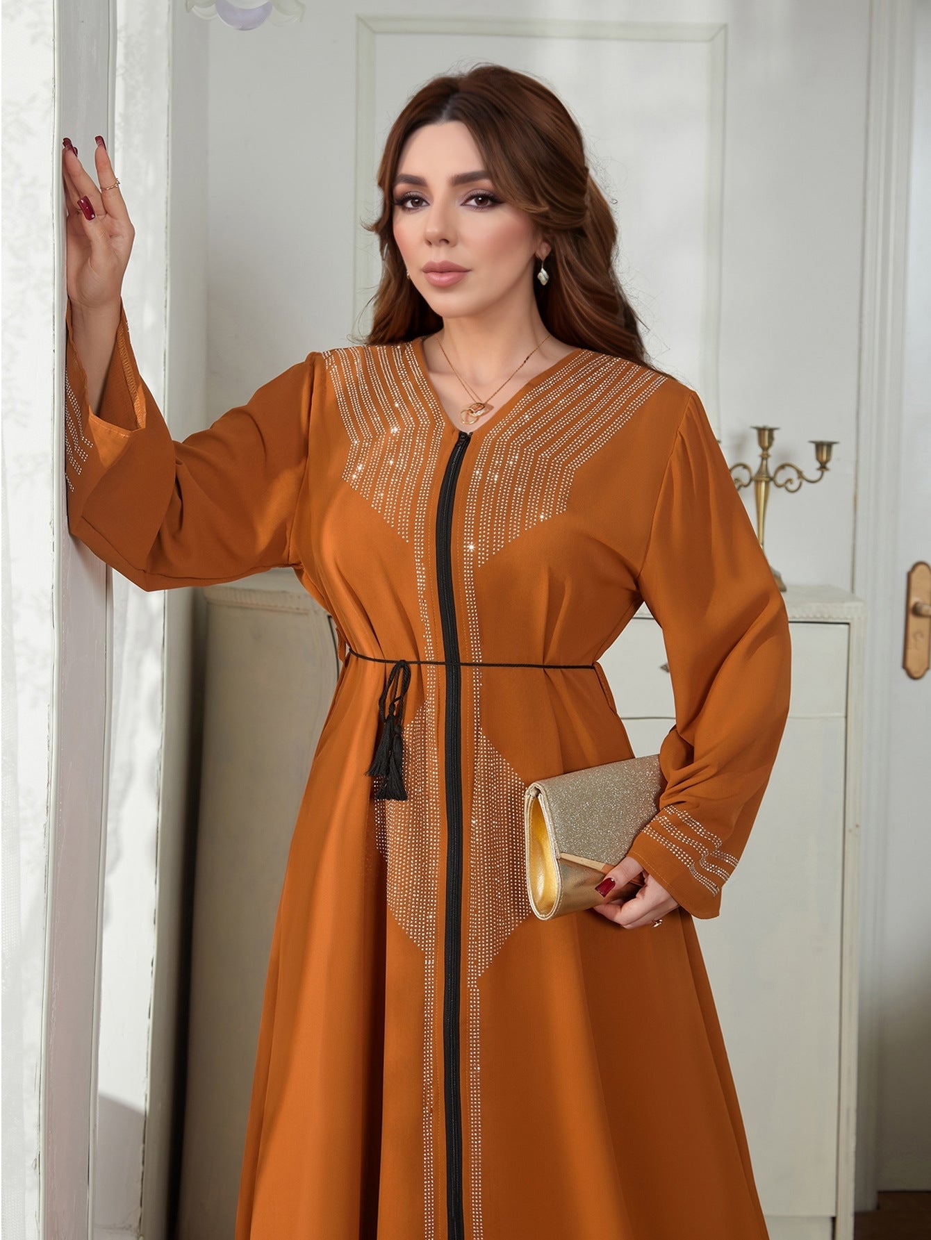 Women's Loose Trendy Modest Party Dress