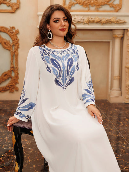 Women's Embroidery Hot Diamond Party Dress