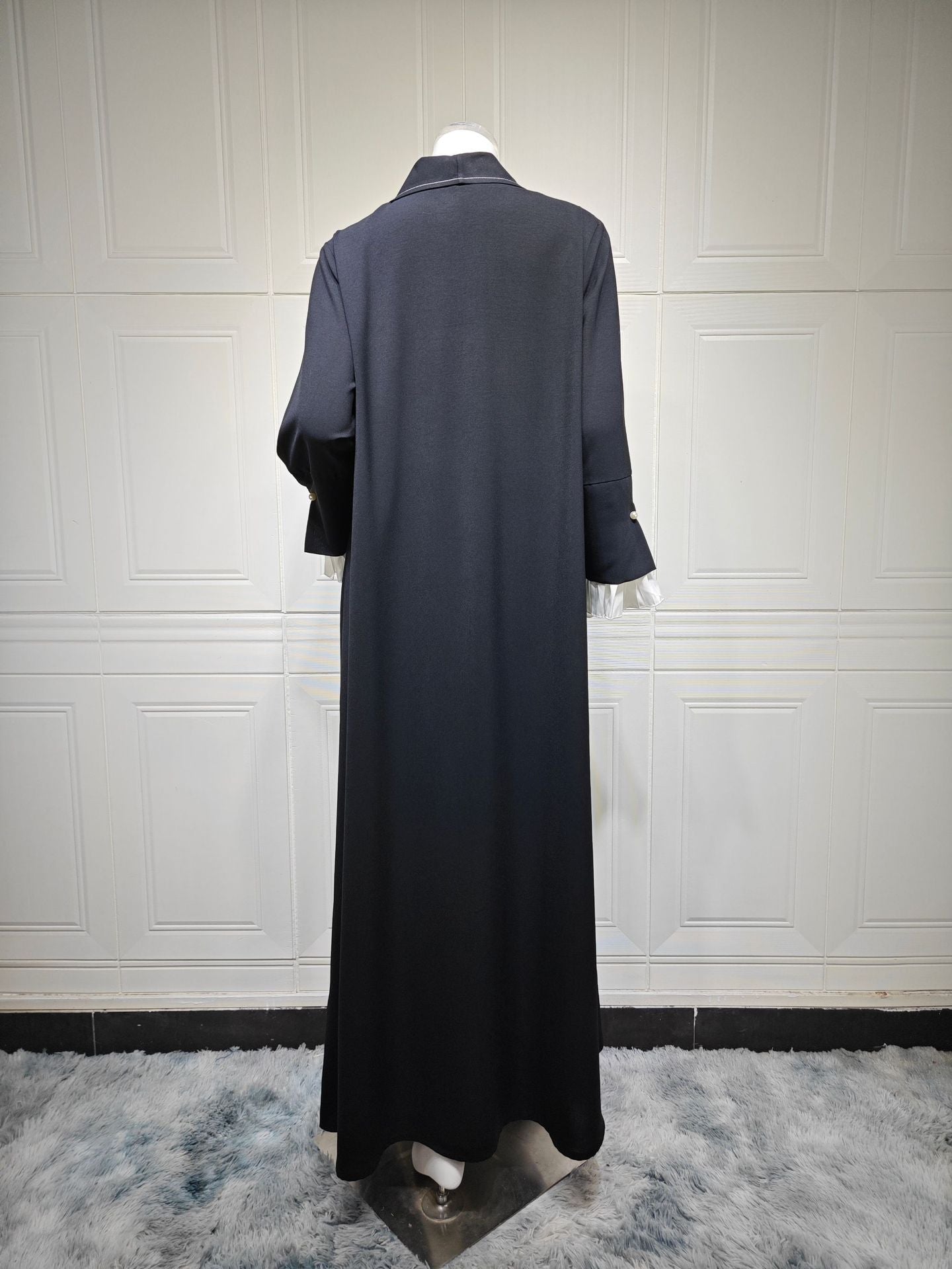 Women's Casual Sleeve Split Pleated Jacket Robe