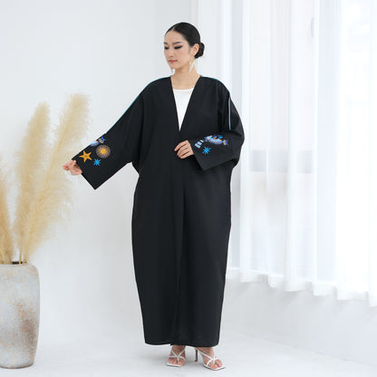 Embroidered Elegant Refined Contemporary Everyday Abaya