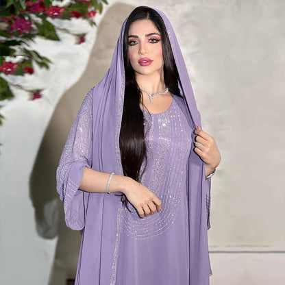 Women's Fashion Hot Diamond Party Dress