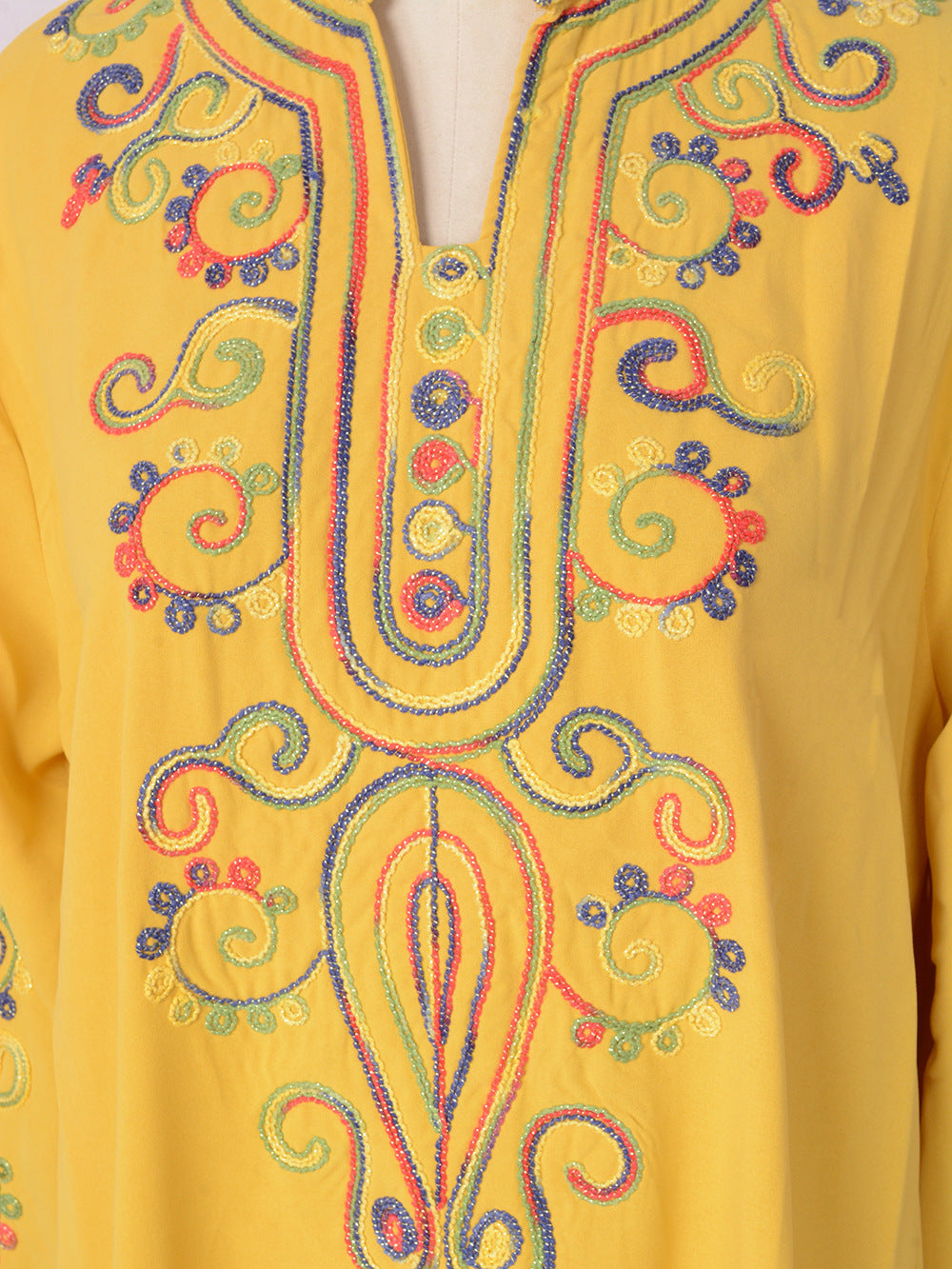 Women's Rope Embroidered Elegant Long-sleeved Dress