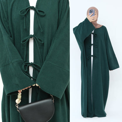Women's Party Lace-up Cardigan Robe