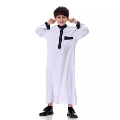 Middle Eastern Teen Boy Robe