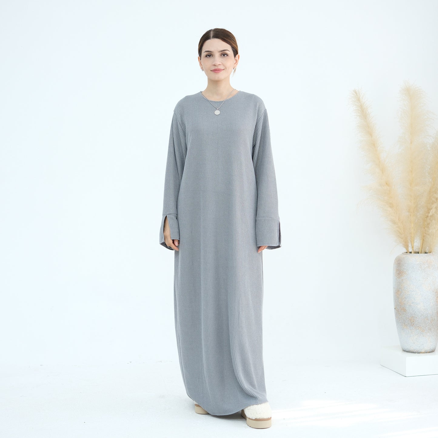 Thickened Knitted Sweater Dress