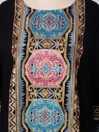 Women's Embroidered Sequin Dress