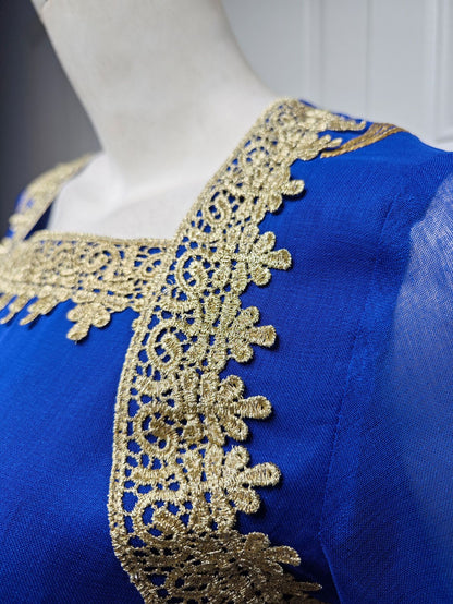 Muslim Embroidery Party Dress