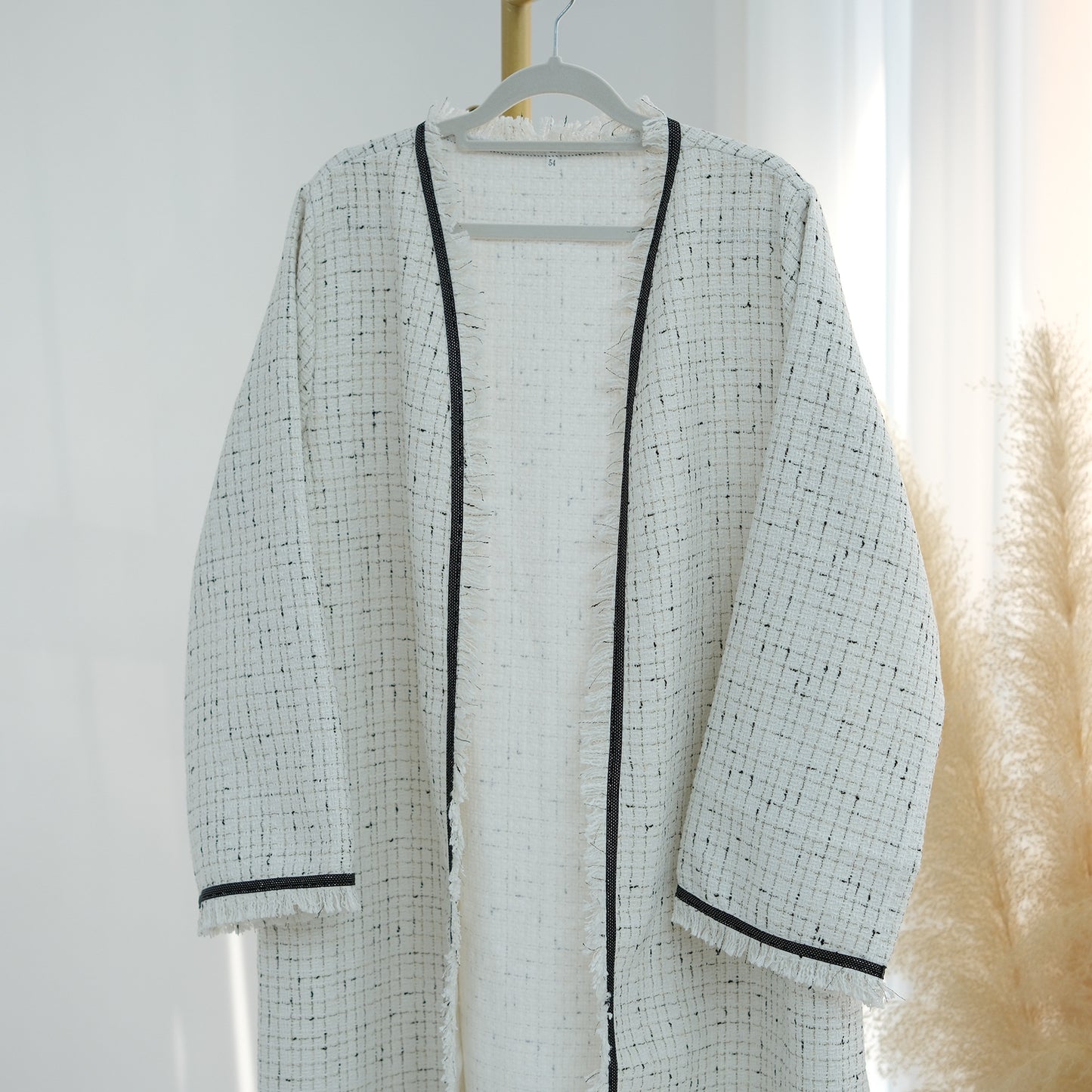 Women's Padded Cardigan Robe Dress