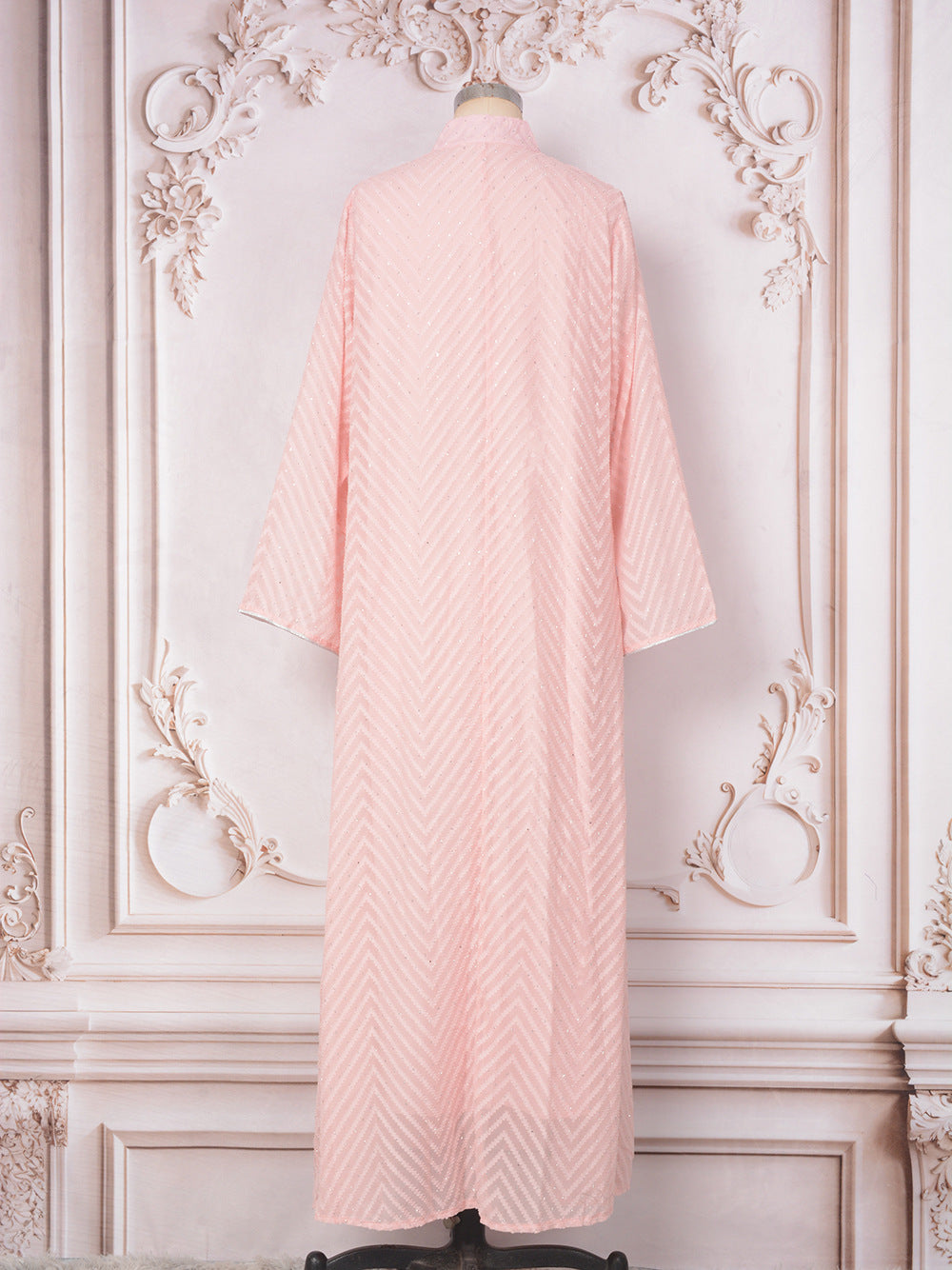 Women's Beaded Collar Flower Pendulum Dress