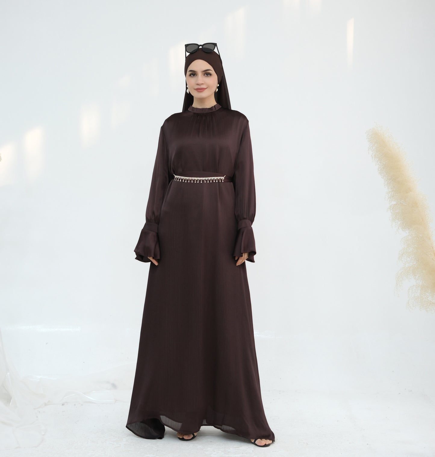 Women's Waist-cinching Tie Two-way Dresses