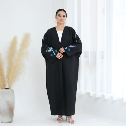 Embroidered Elegant Refined Contemporary Everyday Abaya