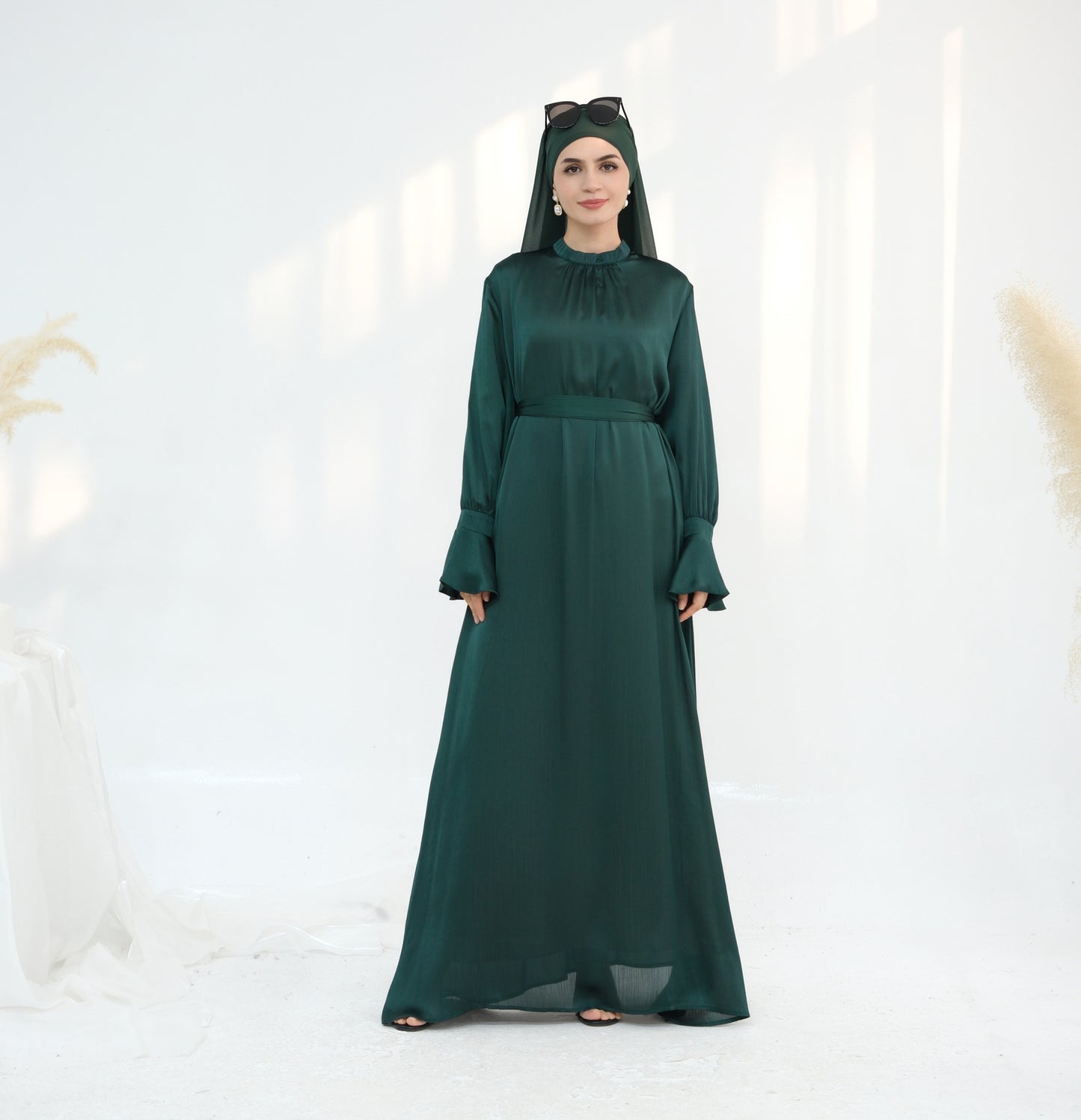 Women's Waist-cinching Tie Two-way Dresses