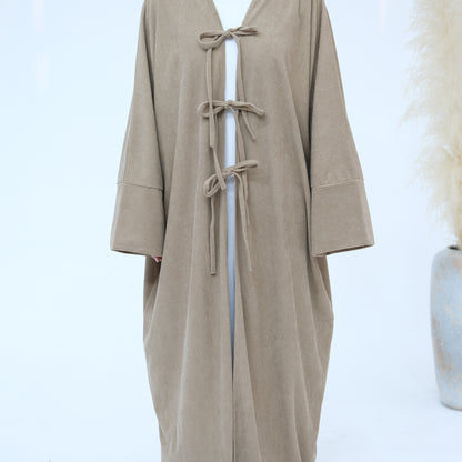Women's Party Lace-up Cardigan Robe