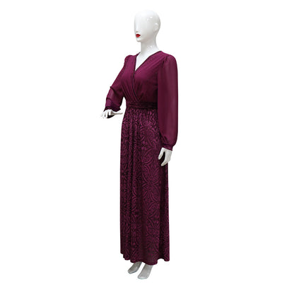 Women's Chiffon Hot Diamond Party Dress